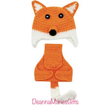 Newborn crochet fox d'occasion  Expédié en France