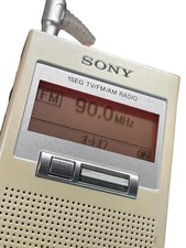 Usado Sony Pocket Radio XDR-63TV FM/AM/One Seg TV compatível com áudio comprar usado  Enviando para Brazil