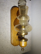 Wandlampe messing eiche gebraucht kaufen  Betteldorf, Densborn, Pelm