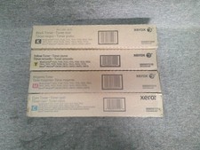 4 toners coloridos Xerox genuínos XEROX 7525 7535 7545 7556 7830 7845 7970 7830i 7835, usado comprar usado  Enviando para Brazil
