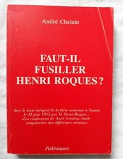 Faut fusiller henri d'occasion  Lille-
