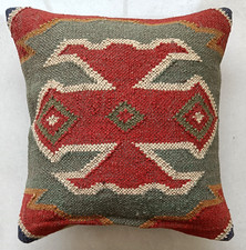 Capa de almofada quadrada 18x18 para decoração de casa tapete de juta natural ao ar livre fronha comprar usado  Enviando para Brazil