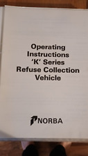 Norba series dustcart for sale  YORK