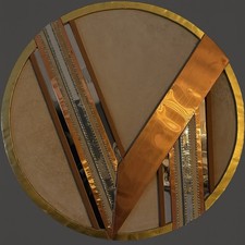 Escultura de parede de metal mista original Don Freedman 36 pol. – Arte moderna do meio do século comprar usado Escultura de parede de metal mista original Don Freedman 36 pol. – Arte moderna do meio do século comprar usado  Enviando para Brazil