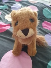 Brown lion plush for sale  GLASGOW