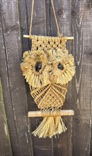 Vintage macrame wall for sale  MALTON