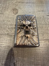Zippo skull plattiert gebraucht kaufen  Moers