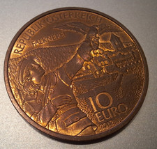 Euro kupfermünze österreich gebraucht kaufen  Rohrdorf