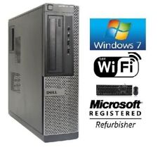 Dell Optiplex SFF ou DT Windows 7 Pro I5 Quad Core 8GB DVD 250G WiFi comprar usado  Enviando para Brazil