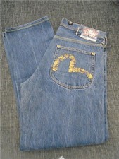 Vintage evisu denim for sale  BLACKPOOL