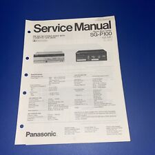 Panasonic service manual for sale  Chippewa Falls
