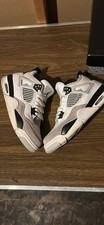 Nike Air Jordan 4 retrô médio militar preto/branco tamanho 7Y comprar usado  Enviando para Brazil
