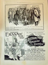 Old print 1897 for sale  UK