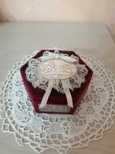 Vecchio portagioie velluto usato  Mugnano del Cardinale