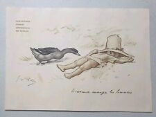 Ancien menu manuscrit d'occasion  Saint-Quentin-Fallavier