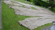 Builders hessian fabric for sale  FORDINGBRIDGE