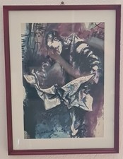 litografia guttuso usato litografia guttuso usato Italia