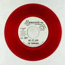 Northern Soul 45 - Commands - Hey It's Love - Dynamic - red wax promo! comprar usado  Enviando para Brazil
