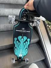 Globe Prowler Mid 34" Green Flames Cutaway Longboard Skate Completo - NOVO!, usado comprar usado  Enviando para Brazil