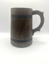 Caneca de cerveja feita à mão caneca de cerveja viking madeira tanque caneca de cerveja, usado comprar usado  Enviando para Brazil