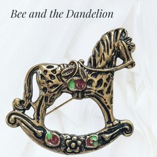 Rocking horse vintage for sale  BASILDON