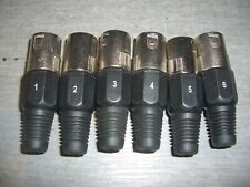 Stück xlr stecker gebraucht kaufen  Deutschland