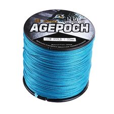 Linha de pesca trançada Agepoch 100M-2000M azul 6LB-300LB super Dyneema trança 4/8 comprar usado  Enviando para Brazil