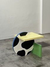 Michele De Lucchi Continental Side Table Rare Design Memphis Milano Italy 1984 comprar usado  Enviando para Brazil