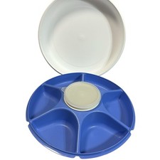 Blue tupperware serving for sale  Dothan