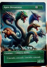 Cartão proxy Apex Devastator com arte personalizada, usado comprar usado  Enviando para Brazil