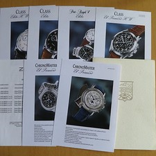 Zenith broschüre 2000 gebraucht kaufen  Reutlingen