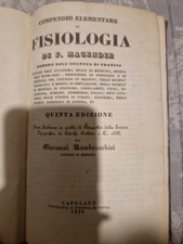 Compendio elementare fisiologi usato Compendio elementare fisiologi usato  Avezzano
