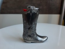 Feuerzeug stiefel cowboy gebraucht kaufen  Leipzig