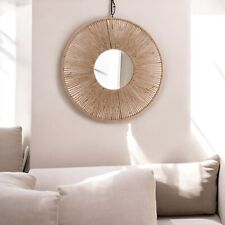 Rattan circle mirror for sale  WARRINGTON
