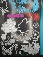 Scrapbooking stanzen floral gebraucht kaufen  Kirchhain