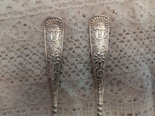 Conjunto de colher de jantar oval banhada a prata antiga ASSYRIAN HEAD 1886 Rogers Bros comprar usado  Enviando para Brazil