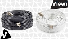 Cabo de extensão duplo premium Freesat Hotbird HD 4K espingarda coaxial satélite, usado comprar usado  Enviando para Brazil