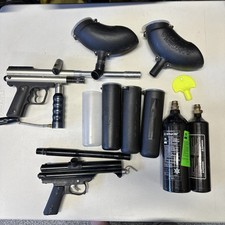 Lote de acessórios para armas de paintball Benchmark, Spyder, Viewloader, Xcel 2 armas comprar usado Lote de acessórios para armas de paintball Benchmark, Spyder, Viewloader, Xcel 2 armas comprar usado  Enviando para Brazil
