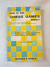How To Win Chess Games Quickly No 269 By Fred Reinfeld 1957 Sterling comprar usado  Enviando para Brazil
