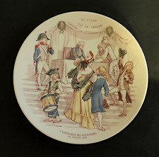 Assiette scene militaire d'occasion  Gerbéviller