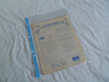 leyton orient programmes for sale leyton orient programmes for sale TILBURY
