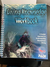 Padi diving knowledge for sale  RIPON