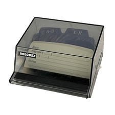 Vintage Rolodex S300C Nome Catálogo de Endereços Telefone Não Usado Excelente Estado Mesa 4", usado comprar usado  Enviando para Brazil