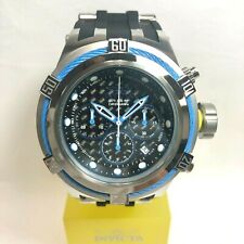 Relógio SHOWTIME INVICTA 22444 52mm prata/azul parafuso híbrido mostrador de fibra de carbono comprar usado  Enviando para Brazil