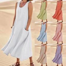 Damen ärmellos midikleid gebraucht kaufen  Obertshausen