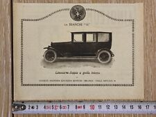 Antica pubblicità 1923 usato  Italia