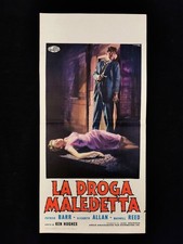 Droga maledetta locandina usato  Torino