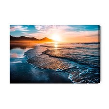Obraz na płótnie Natura Plaża o zachodzie Premium Canvas na sprzedaż  PL