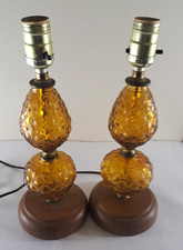 Vintage amber glass for sale  Skandia