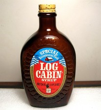 log cabin syrup bottle for sale  Anoka